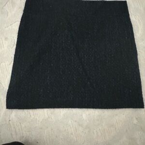 Loft Classic Black & Blue Tweed Women's Skirt
